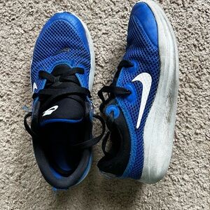 Nike Kids Blue and Black Sneakers